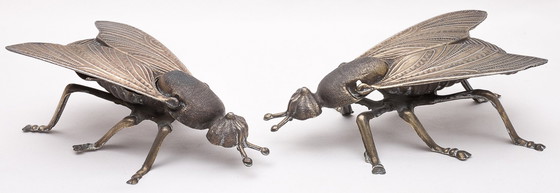 Image 1 of Paar Vliegen Asbakken