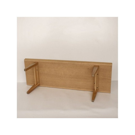 Image 1 of Vintage licht eiken salontafel, 1950