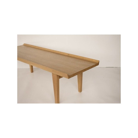 Image 1 of Vintage licht eiken salontafel, 1950