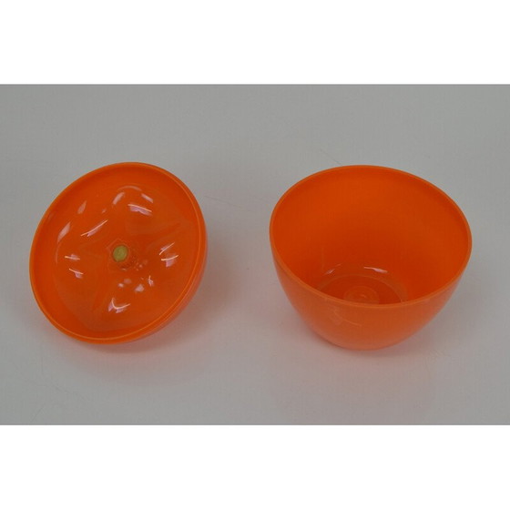 Image 1 of Mid-eeuwse plastic appelkist, Tsjecho-Slowakije 1970