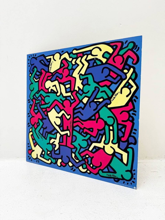 Image 1 of Vintage Keith Haring kunstposter