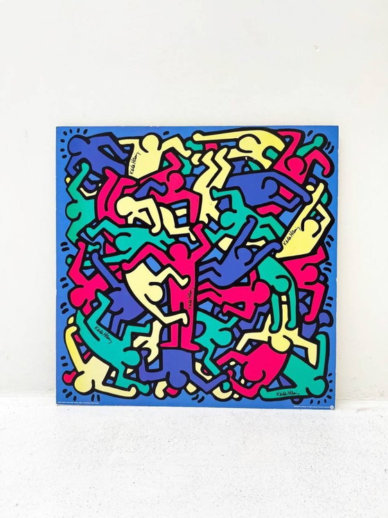 Image 1 of Vintage Keith Haring kunstposter