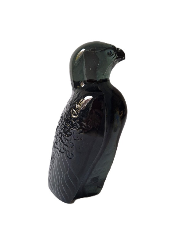 Image 1 of Kosta Boda - Falcon By Paul Hoff - Wwf - Limited Edition