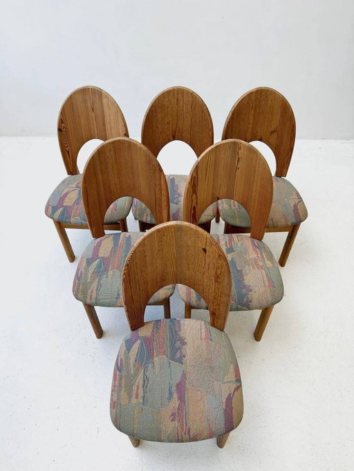 Set van 6 Deense stoelen van Niels Koefoed voor Glostrup, 1960