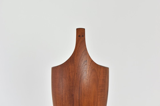 Image 1 of Ijsemmer model Congo in teak door Jens Quistgaard voor Dansk Design, Denemarken 1955.