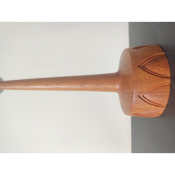 Image 1 of Vintage teakhouten tafellamp voor AB Stilarmatur Tranås, Zweden 1960