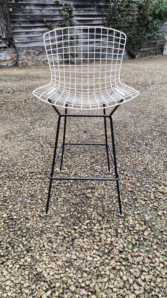 Image 1 of 2X Knoll baarstoel van Harry Bertoia