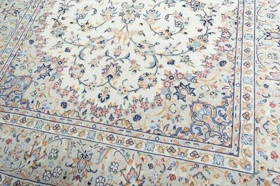 Image 1 of Handgeknoopt Keshan oosters tapijt van kurk - 302 X 197 cm