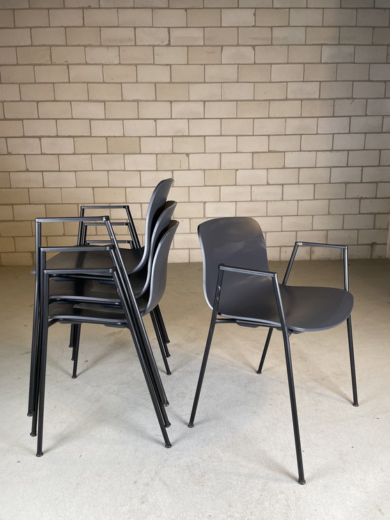 Image 1 of 4X Hay Aac18 Chair In Soft Black