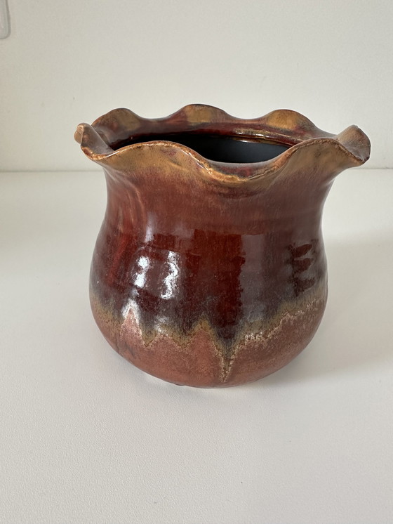 Image 1 of Daan Kromhout Manila Red Pot 