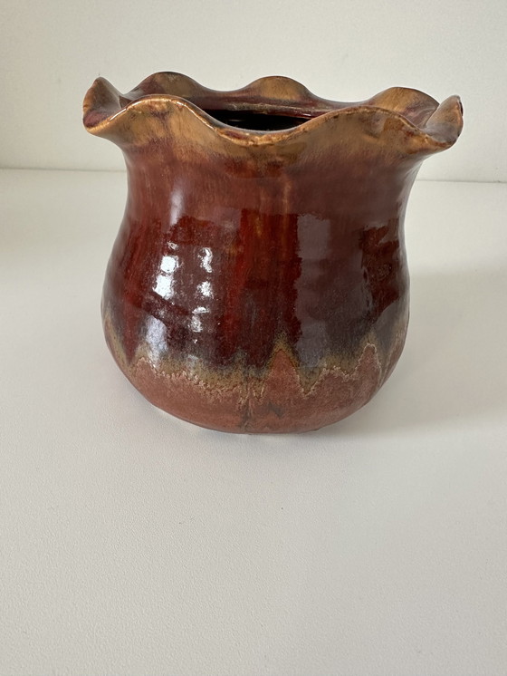 Image 1 of Daan Kromhout Manila Red Pot 