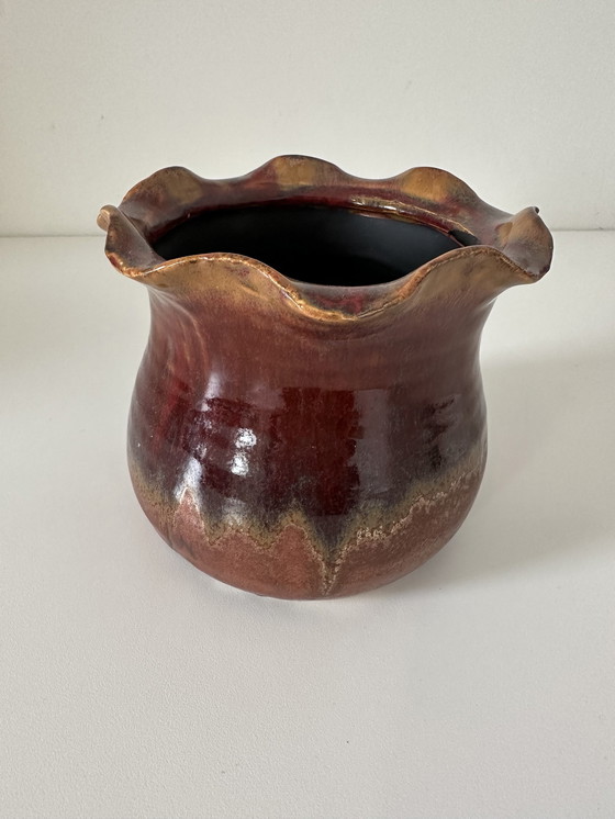 Image 1 of Daan Kromhout Manila Red Pot 