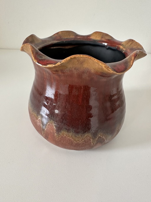 Daan Kromhout Manila Red Pot 