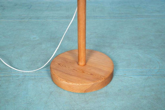 Image 1 of Minimalist Carl Malmsten vloerlamp pine floor lamp Sweden