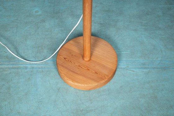 Image 1 of Minimalist Carl Malmsten vloerlamp pine floor lamp Sweden