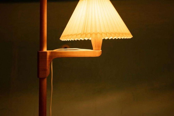 Image 1 of Minimalist Carl Malmsten vloerlamp pine floor lamp Sweden