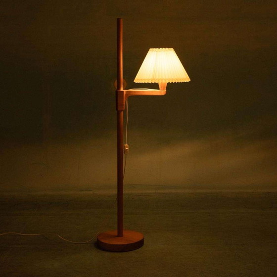 Image 1 of Minimalist Carl Malmsten vloerlamp pine floor lamp Sweden