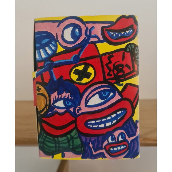 Image 1 of Doos met vintage beeldjes "Di Rosa Land" van Hervé en Richard Di Rosa voor Starlux