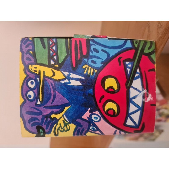 Image 1 of Doos met vintage beeldjes "Di Rosa Land" van Hervé en Richard Di Rosa voor Starlux