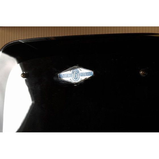 Image 1 of Vintage houten en kunststof kast met spiegel, Duitsland 1961