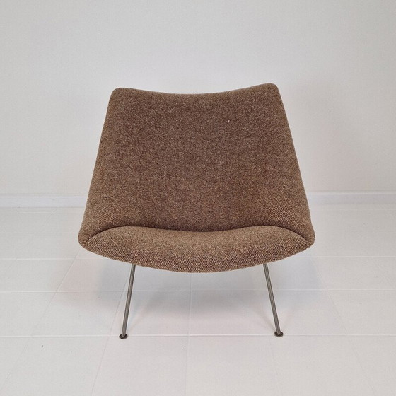 Image 1 of Vintage Oyster fauteuil met voetenbankje van Pierre Paulin voor Artifort, jaren 1960