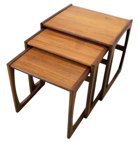 Image 1 of G-Plan nesting tables 'Hoylake' vintge 