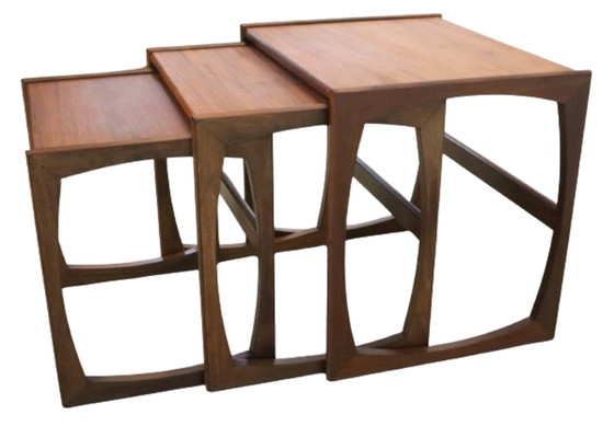 Image 1 of G-Plan nesting tables 'Hoylake' vintge 