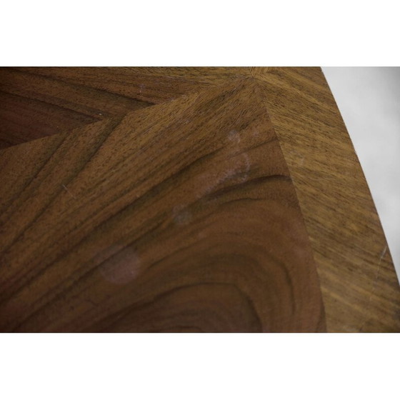 Image 1 of Vintage walnoten salontafel van Kondor Möbel, Duitsland 1960
