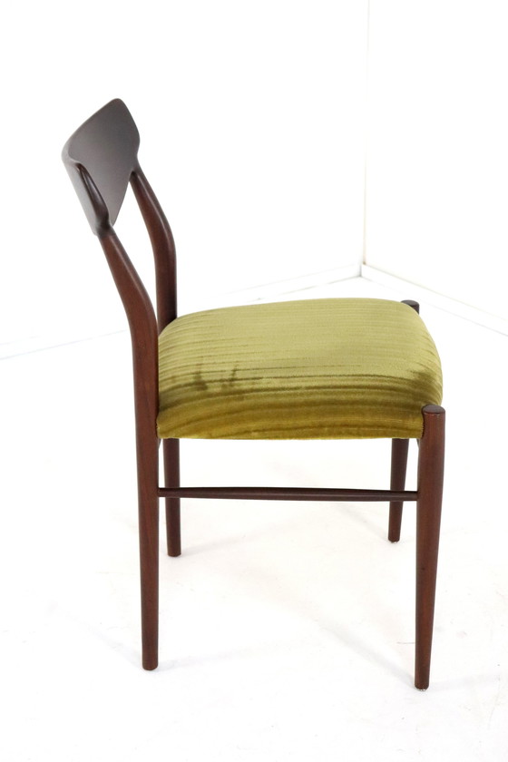 Image 1 of Set van 6 Lübke Otto Pollak Eetkamerstoelen 'Aldersbach'