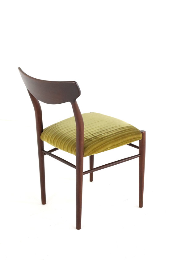 Image 1 of Set van 6 Lübke Otto Pollak Eetkamerstoelen 'Aldersbach'