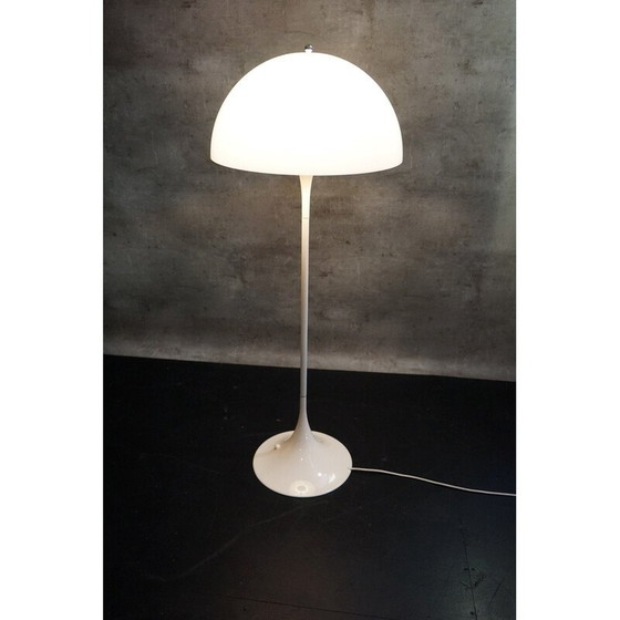 Image 1 of Vintage Abs kunststof vloerlamp van Verner Panton voor Louis Poulsen, Denemarken 1970