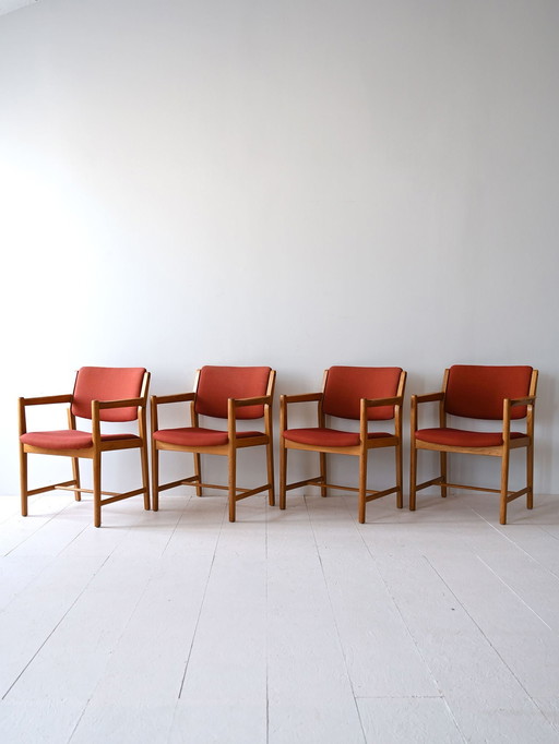 Vintage Scandinavische stoelen van Bengt Ruda