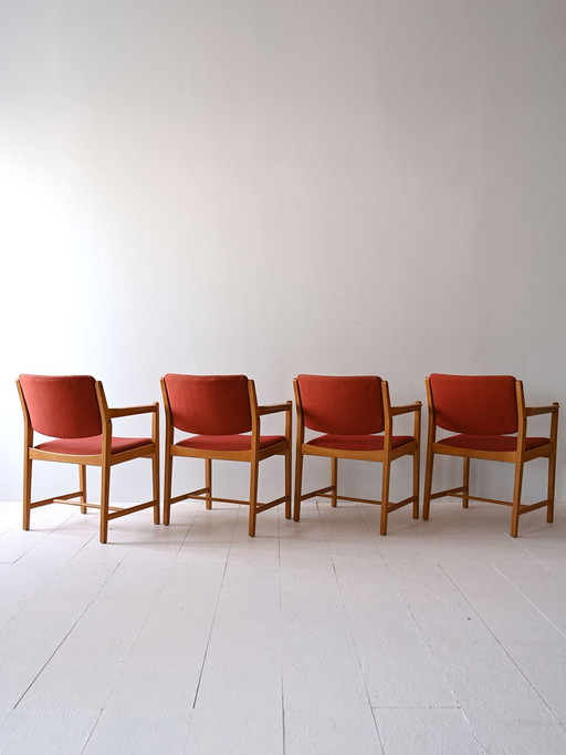 Vintage Scandinavische stoelen van Bengt Ruda