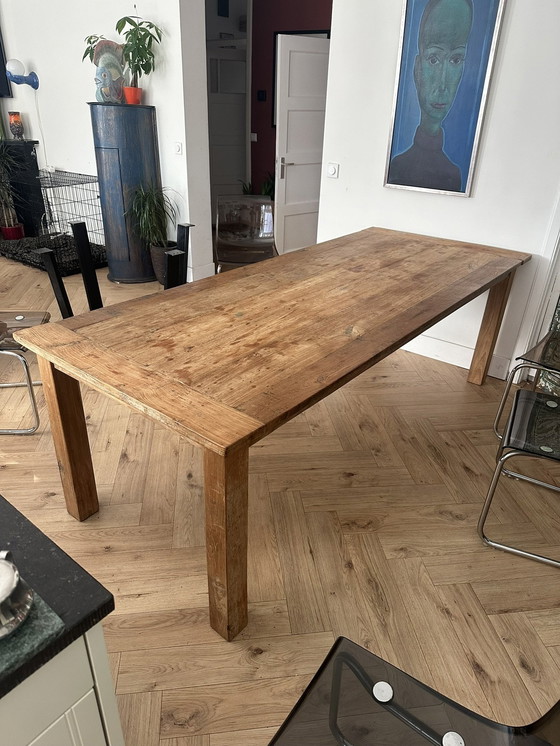 Image 1 of Eiken Houten Tafel 