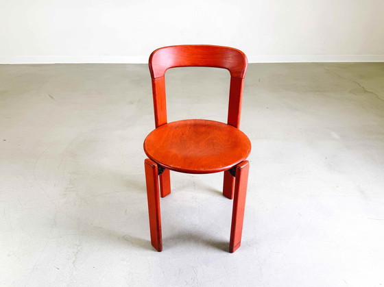 Image 1 of Set van 4 vintage stoelen Bruno Rey Kusch & Co Ontwerp jaren 1970 Nieuw gerenoveerd