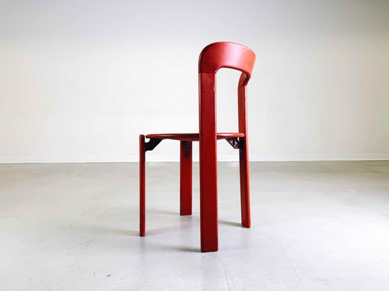 Image 1 of Set van 4 vintage stoelen Bruno Rey Kusch & Co Ontwerp jaren 1970 Nieuw gerenoveerd