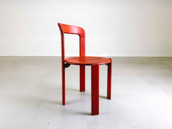 Image 1 of Set van 4 vintage stoelen Bruno Rey Kusch & Co Ontwerp jaren 1970 Nieuw gerenoveerd