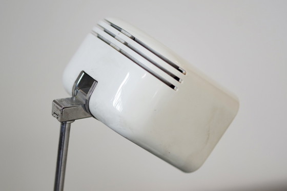 Image 1 of Vintage inklapbare leeslamp met telescopische arm en dubbele lichtsterkte