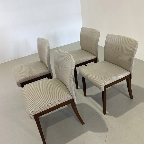 Image 1 of 4x Ligne Roset eetkamerstoelen