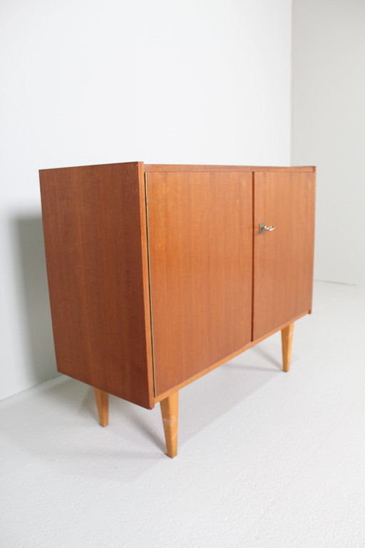 Vintage Dressoir, Kastje - Teak Hout Jaren '60