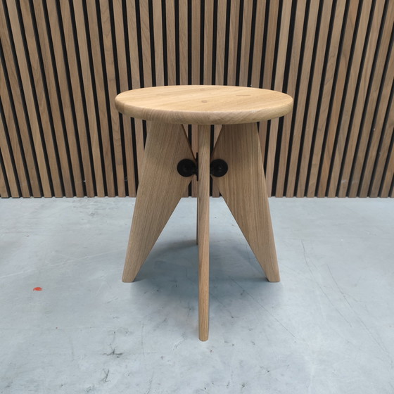 Image 1 of Vitra Tabouret Bois Eiken