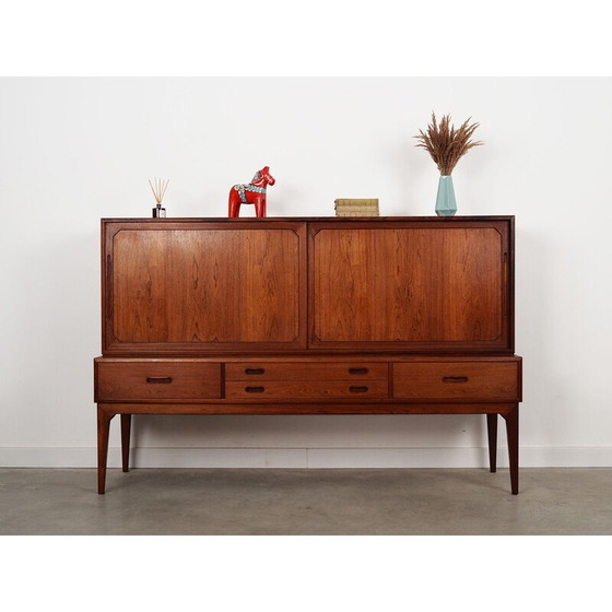 Image 1 of Vintage palissanderhouten highboard van Severin Hansen, jaren 1960