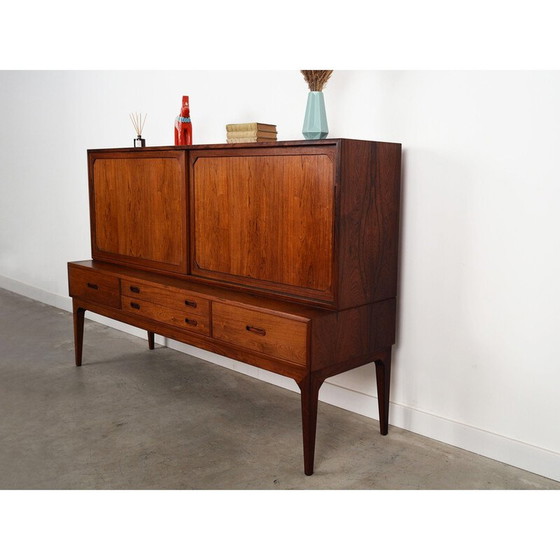 Image 1 of Vintage palissanderhouten highboard van Severin Hansen, jaren 1960