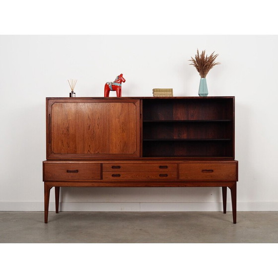 Image 1 of Vintage palissanderhouten highboard van Severin Hansen, jaren 1960