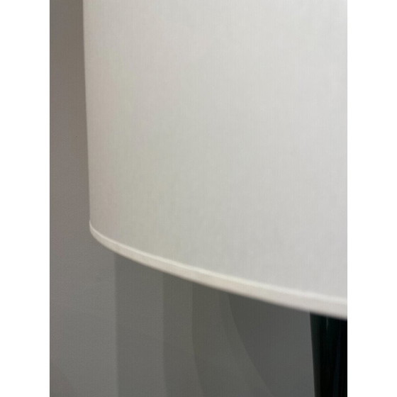 Image 1 of Mid Century blauw en groen Murano glazen vloerlamp van Fulvio Bianconi voor Venini, Italië 1950