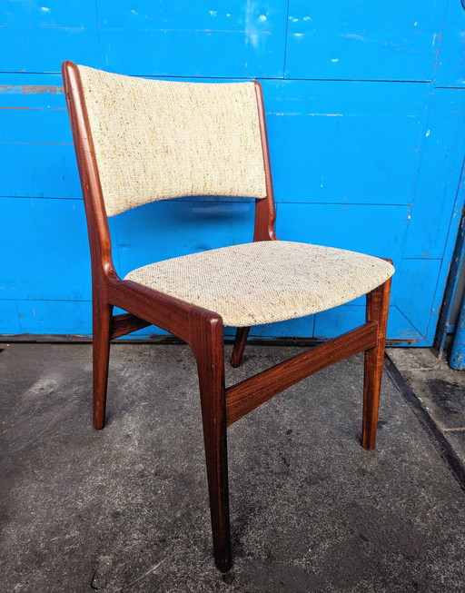 3X Deense Teak Stoelen - Erik Buch - Model 89 Anderstrup