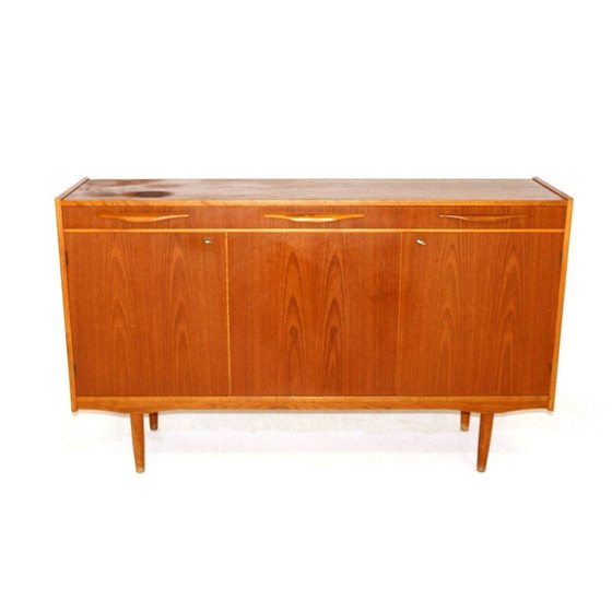 Image 1 of Scandinavisch vintage teak dressoir, Zweden 1960