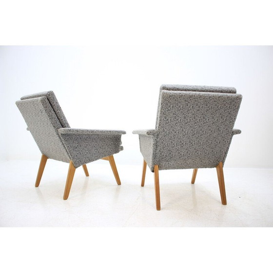 Image 1 of Paar middeneeuwse stoelen, Denemarken, jaren 1970