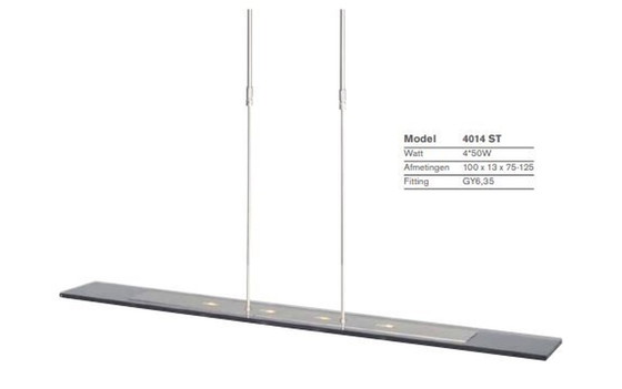 Image 1 of Steinhauer Favourite 4014 St - Hanglamp - 4 Lichts Led