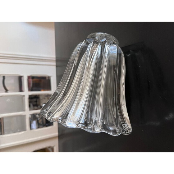 Image 1 of Vintage transparante vaas van Pierre d'Avesn